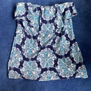 Lilly Pulitzer Tube Top Size Medium